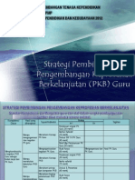 Strategi Pembimbingan PKG-PKB