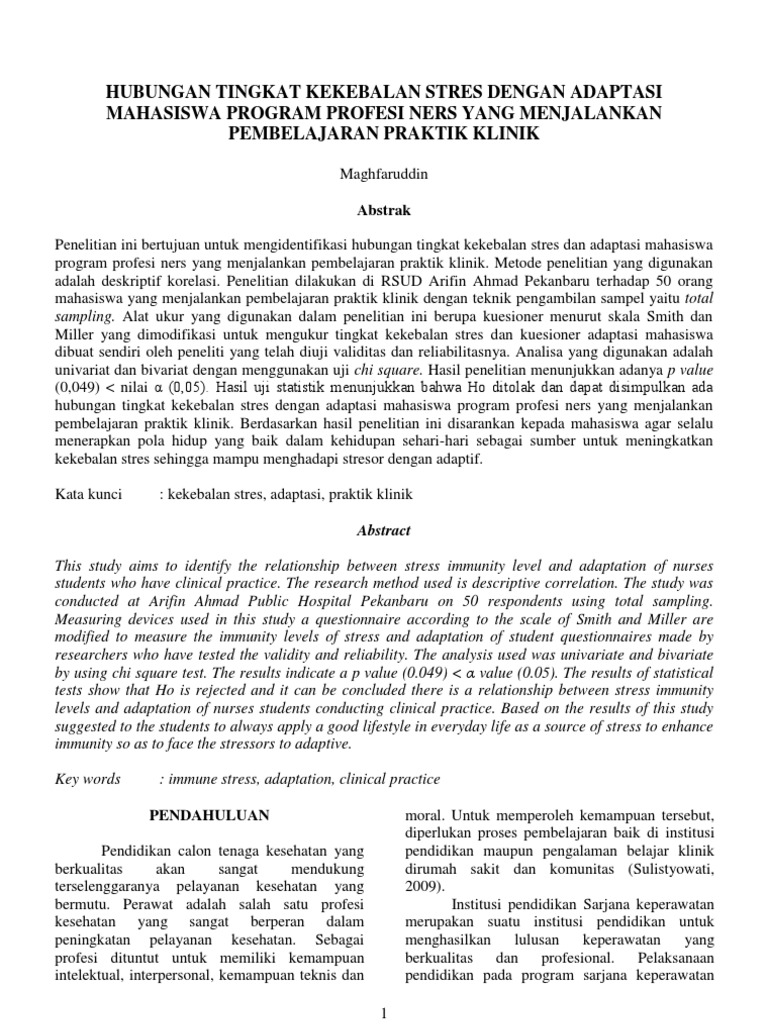 15 Manuscript Pdf Skripsi Keperawatan Jiwa