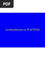 An Introduction To WAP/WML