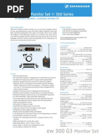 Series 300 WirelessMonitoringSet