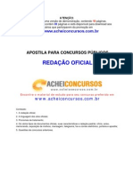 Apostila de Redação Oficial para Concursos