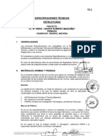 Especificaciones Técnicas I.E. 86054