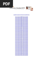 Download Dcimos de navidad del 0 al 1000 by Lotera de Navidad SN105508255 doc pdf