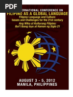 Download Filipino Global Language 3rd International Conference Program by v5romero SN105517040 doc pdf