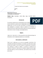 Control automático de temperatura, humedad y riego en invernadero