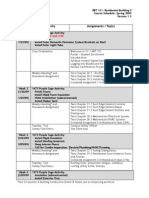 Course Schedule Spring 2009 Rbt121 v1.3