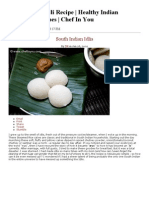 Idli Recipe