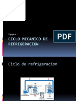 Ciclo Mecanico de Refrigeracion