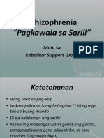 Schizophrenia Info Tagalog Version