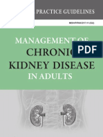 CPG Management of Chronic Kidney Disease in Adults