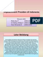 Impeachment Presiden Di Indonesia