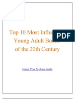 Top 10 Most Influential Young Adult Books of The 20th Century