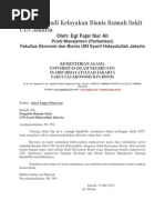 Download Proposal Studi Kelayakan Bisnis Rumah Sakit UIN Jakarta by Angga Dc SN105571227 doc pdf