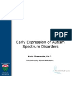 Early Expression of Autism Spectrum Disorders: Kasia Chawarska, PH.D