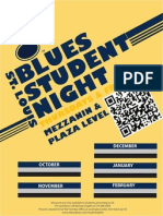 STL Blues Student Night Designs