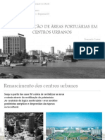Revitalização de áreas portuárias em centros urbanos