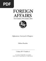Afganistan- A graveyard of empires 