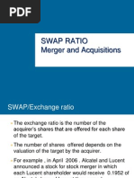 Swap Ratio