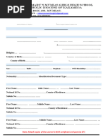 Kemis Data Capture Form - 2026 - 052731 | PDF