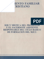 Movimiento Familiar Cristiano - Ser y Mistica Del Promotor