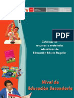 Catalogo Educacion Secundaria