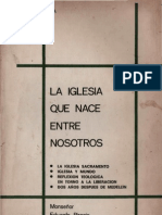 Pironio, Eduardo - La Iglesia Que Nace Entre Nosotros