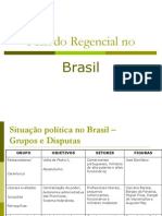Período Regencial No Brasil