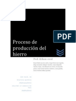 Proceso de Produccion de Hierro (1)