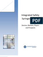 Integrated Safety Syringes To 2016 Report Prospectus