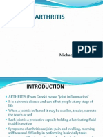 Study of Arthritis: Michael Jean Baskin