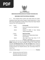 Download Putusan Mahkamah Konstitusi No 61 Th 2010 Tentang Ketenagakerjaan  MENOLAK SELURUHNYA by Barita Tambunan SN105670353 doc pdf