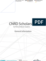 CNRD Scholarships Information