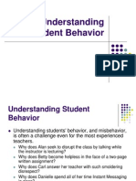 Understanding Student Behavior