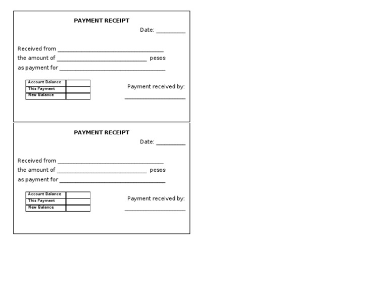 Payment Receipt | PDF | Services (Economics) | Money