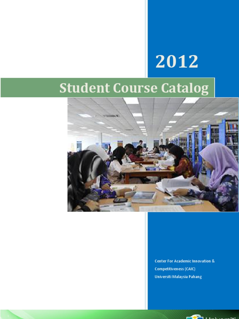 Course Catalog Pdf Chemical Engineering Engineering