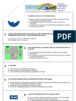 Test Profesor de Formación Vial - Fase Previa