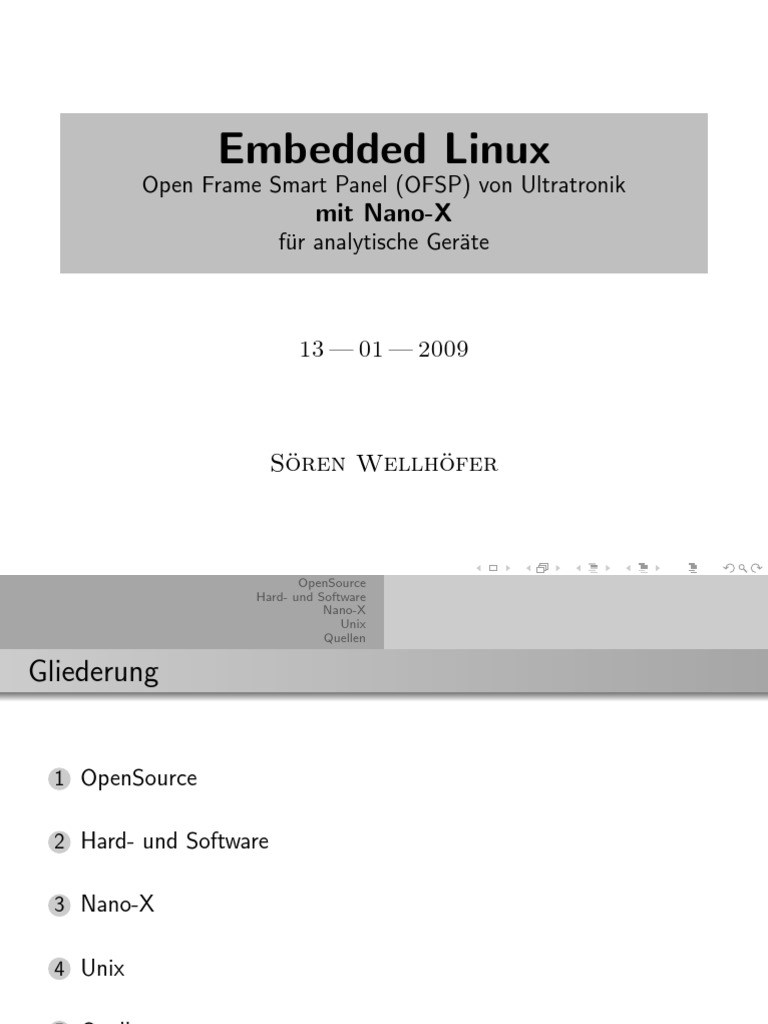 Embedded Linux With Nano-X | PDF