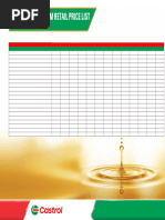 Automotive Lubricants and Additives List | PDF | Transport | Land