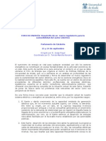 Programa Foro de Energía, organizado por el Centro de Estudios de Políticas Públicas y Gobierno de la UAH