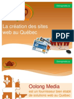 La création des sites web au Québec