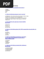 AutoCAD Exam Questions and Answers | PDF | Auto Cad