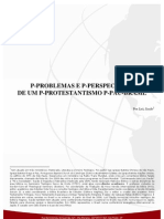 SAYÃO, Luiz. P-Problemas e P-Perspectivas de um P-Protestantismo P-Pau-Brasil