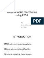 Adaptive Noise Cancellation Using Fpga