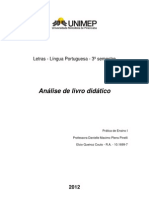 Análise de Livro Didático de Português