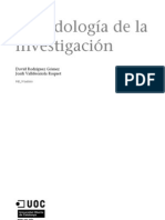 Metodología Cualitativa, Diseño de investigación