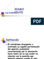 Exotropía divergente intermitente: definición, clasificación y características