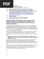 12-09-12 Dr Zernik's REVISED Reply on September 11, 2012 Response by Bank HaPoalim Re - Request for Statement of Interest Gained in 2011