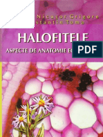 Halophytes. Ecological Anatomy Aspects. Halofitele. Aspecte de Anatomie Ecologica. Marius-Nicusor Grigore and Constantin Toma