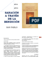 Sanacion a Traves de La Bendicion