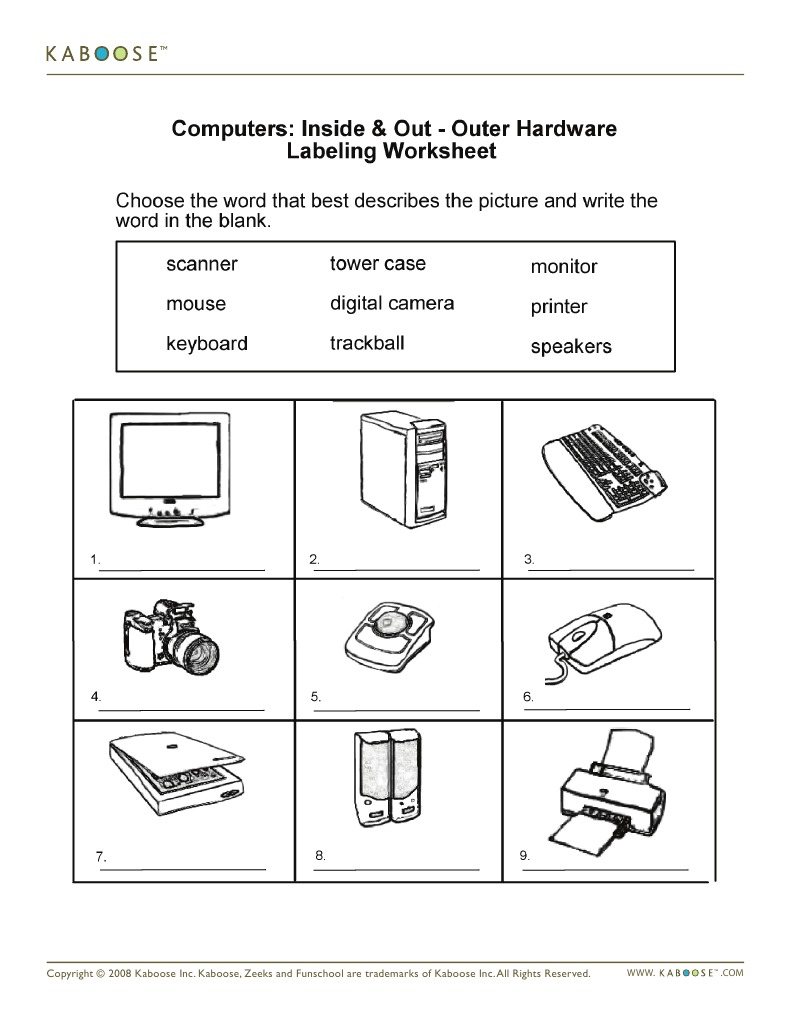 worksheet 1 labeling outer hardware worksheet 1 labeling outer hardware